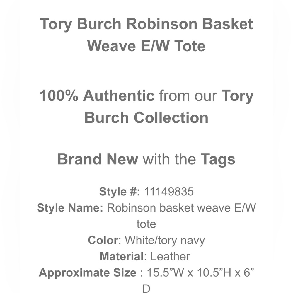 TORY BURCH ROBINSON BAG - Picture 8 of 8
